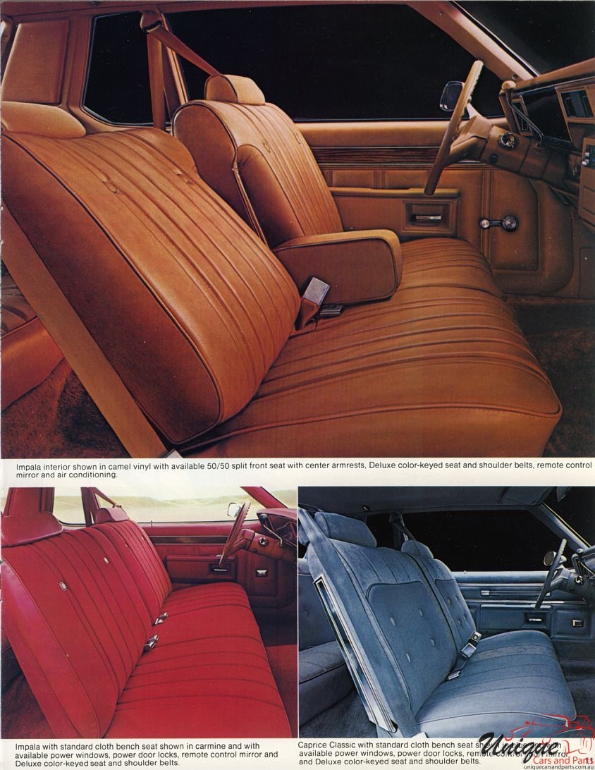 1979 Chevrolet Caprice Impala Brochure Page 5